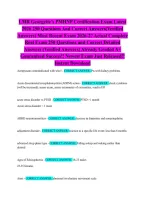 LMR Georgette&rsquo;s PMHNP Certification Exam Latest 2026 250 Questions And Correct Answers&lpar;Verified Answers&rpar; Most Recent Exam 2026-27 Actual Complete Real Exam 250 Questions and Correct Detailed Answers &lpar;Verified Answers&rpar; Already Graded A&plus; Guaranteed Success&excl;