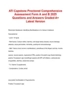 ATI Capstone Proctored Comprehensive Assessment Form A & B 2025 &ndash; Study Guide
