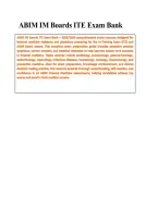 ABIM IM Boards ITE Exam Bank &ndash; Internal Medicine Study Guide & Review