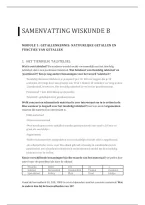 Samenvatting Wiskunde B  &vert; Arteveldehogeschool &vert; 2026&sol;27