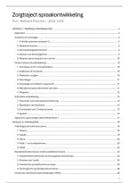 Samenvatting Zorgtraject Spraakontwikkeling &vert; KU Leuven &vert; 2024&sol;25