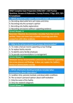 SMQT Complete Exam Preparation 2026&sol;2027 &vert; 650 Practice &NewLine;Questions&comma; Answers & Rationales &vert; Survey Process&comma; F-Tags&comma; QOC&comma; QOL &NewLine;& Compliance 