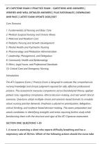 ATI CAPSTONE EXAM 2 PRACTICE EXAM &ndash; QUESTIONS AND ANSWERS &vert;&NewLine;VERIFIED AND WELL DETAILED ANSWERS &vert; PLUS RATIONALES &vert; DOWNLOAD&NewLine;AND PASS &vert; LATEST EXAM UPDATE 2026&sol;2027