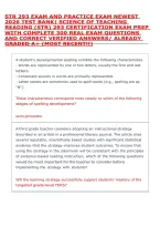 STR 293 EXAM AND PRACTICE EXAM NEWEST 2026