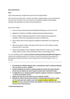 NSG 550-Exam 1 study guide WITH CORRECT QUESTIONS  AND ANSWERS