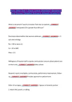 Nurs 5463 Test 1 Exam Latest 2026&sol;2027 Questions &NewLine;and Correct Detailed Answers Already Graded A&plus; 