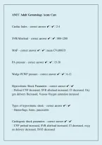 ANCC Adult-Gerontology Acute Care 2026 &vert; AGACNP-BC Exam Questions & Study Guide