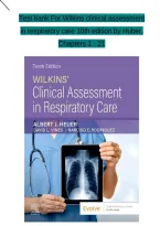 Test Bank For Wilkins&rsquo; Clinical Assessment in Respiratory Care 10th Edition &vert; Albert J&period; Heuer&comma; Narciso E&period; Rodriguez & David L&period; Vines &vert; ISBN 9780443282065 &vert; Chapters 1-21