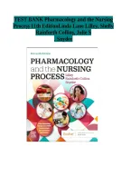 Test Bank For Pharmacology and the Nursing Process 11th Edition &vert; Linda Lane Lilley&comma; Shelly Rainforth Collins & Julie S&period; Snyder &vert; ISBN 9780443119415 &vert; Complete Test Bank