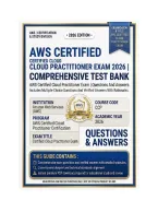 AWS Certified Cloud Practitioner Exam 2026 &vert; Comprehensive Test Bank &vert; Questions And Answers