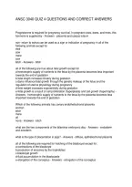 ANSC 3040 QUIZ 4 QUESTIONS AND CORRECT ANSWERS