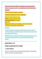 2026 ATI RN Adult Medical Surgical &lpar;Med-Surg&rpar; NGN Latest Exam 2026 with 100 Screenshot Questions and Answer