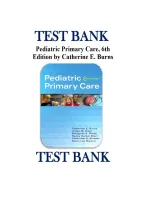 Test Bank for Pediatric Primary Care 6th Edition by Dawn Lee Garzon Maaks&comma; Catherine E&period; Burns & Ardys M&period; Dunn &vert; All Chapters &vert; Complete Exam Prep 2026