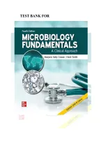 Test Bank for Microbiology Fundamentals&colon; A Clinical Approach 4th Edition by Marjorie Kelly Cowan & Heidi Smith &vert; Complete Exam Prep 2026