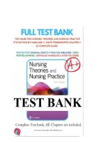 Test Bank for Nursing Theories and Nursing Practice 5th Edition by Marlaine C&period; Smith & Marilyn E&period; Parker &vert; Complete Exam Prep 2026