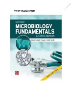 Test Bank for Microbiology Fundamentals&colon; A Clinical Approach 4th Edition by Marjorie Kelly Cowan & Heidi Smith &vert; Complete Exam Prep 2026