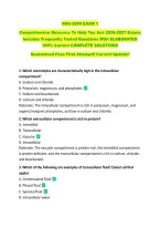 NSG-3850 EXAM 1  &NewLine;Comprehensive Resource To Help You Ace 2026-2027 Exams &NewLine;Includes Frequently Tested Questions With ELABORATED &NewLine;100&percnt; Correct COMPLETE SOLUTIONS &NewLine;Guaranteed Pass First Attempt&excl;&excl; Current Update&excl;&excl; 