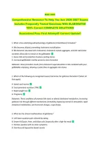 NSG 3850  &NewLine;Comprehensive Resource To Help You Ace 2026-2027 Exams &NewLine;Includes Frequently Tested Questions With ELABORATED &NewLine;100&percnt; Correct COMPLETE SOLUTIONS &NewLine;Guaranteed Pass First Attempt&excl;&excl; Current Update&excl;&excl; 