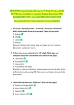 NSG-3800 Comprehensive Resource To Help You Ace 2026&NewLine;2027 Exams Includes Frequently Tested Questions With &NewLine;ELABORATED 100&percnt; Correct COMPLETE SOLUTIONS &NewLine;Guaranteed Pass First Attempt&excl;&excl; Current Update&excl;&excl; 
