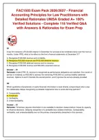 FINANCIAL MODELING & VALUATION ANALYST CERTIFICATION PREP 2026&sol;2027 CFI CORE CURRICULUM EXAM-STYLE MCQS WITH DETAILED RATIONALES AND VERIFIED SOLUTIONS&vert; INSTANT DOWNLOAD