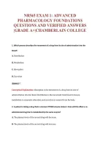 NR565 EXAM Bundle &vert; Update Questions with complete and Verified solutions&period;