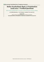 Relias Dysrhythmia Basic A Exam 2026&sol;2027 &vert; 35 Verified Questions & Answers &vert; Relias Learning Competency Prep &vert; 7 Core Domains &vert; Instant Download