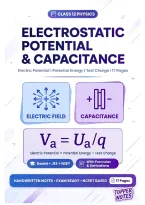 Chse class 12 physics electrostatic potential complete handwritten notes