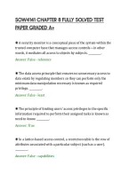 SOW4141 CHAPTER 8 FULLY SOLVED TEST&NewLine;PAPER GRADED A&plus;