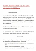 NUR 6001 - GI&sol;MS&sol;Neuro PE Exam &vert; Latest Update&NewLine;with Complete Verified Solutions&period;