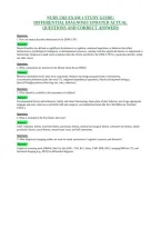 NURS 5363 EXAM 1 STUDY GUIDE&colon;&NewLine;DIFFERENTIAL DIAGNOSIS UPDATED ACTUAL&NewLine;QUESTIONS AND CORRECT ANSWERS