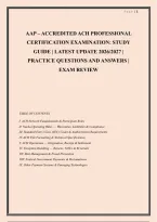  STUDY &NewLine;GUIDE &vert; LATEST UPDATE 2026&sol;2027