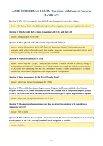 AAAE CM MODULE 4 EXAM Questions with Correct Answers&NewLine;&lpar;Grade A&plus;&rpar;