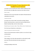 AFSB 151 Practice Exams Questions with&NewLine;Verified Correct Answers