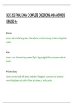 SOC 202 FINAL EXAM COMPLETE QUESTIONS AND ANSWERS&NewLine;GRADED A&plus;