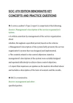 SOC 6TH EDITION BENOKRAITIS KEY&NewLine;CONCEPTS AND PRACTICE QUESTIONS