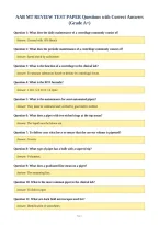 AAB MT REVIEW TEST PAPER Questions with Correct Answers&NewLine;&lpar;Grade A&plus;&rpar;