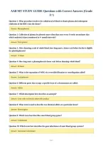 AAB MT STUDY GUIDE Questions with Correct Answers &lpar;Grade&NewLine;A&plus;&rpar;