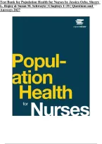 Test Bank for Population Health for Nurses by Jessica Ochs&comma; Sherry L&period; Roper & Susan M&period; Schwartz &vert; Chapters 1&ndash;35 Complete &vert; Questions & Answers 2027&NewLine;