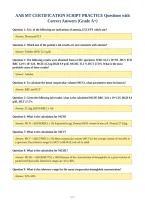 AAB MT CERTIFICATION SCRIPT PRACTICE Questions with&NewLine;Correct Answers &lpar;Grade A&plus;&rpar;