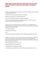 NR602 FINAL EXAM&sol;NR 602 FINAL EXAM LATEST 2026 REAL EXAM &lpar;COMPLETE EXAM&rpar; 150 QUESTIONS AND CORRECT ANSWERS&vert;AGRADE&NewLine;