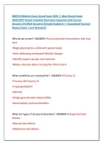 MN576 Midterm Exam Actual Exam 2026 &vert;&vert; Most Recent Exam &NewLine;2026&vert;2027 Actual Complete Real Exam Questions And Correct &NewLine;Answers &lpar;Verified Answers&rpar; Already Graded A&plus; &vert; Guaranteed Success&excl; &NewLine;Newest Exam &vert; Just Released&excl;&excl; 