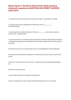 Milady Chapter 21 Workbook &lpar;2026&rpar; ACTUAL EXAM &lpar;detailed & elaborated&rpar; comprehensive QUESTIONS AND CORRECT ANSWERS&vert; EXAM TEST&excl;&excl;&NewLine;