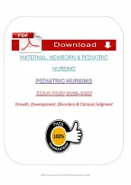Pediatric Nursing Exam Prep &lpar;PDF&rpar; &vert; &lpar;2026&rpar; Pediatric Questions &vert; Clinical Judgment