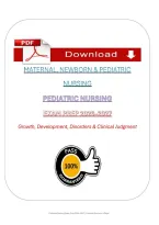 Pediatric Nursing Exam Prep &lpar;PDF&rpar; &vert; &lpar;2026&rpar; Pediatric Questions &vert; Clinical Judgment