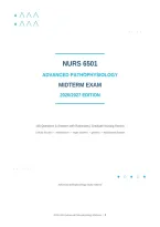 NURS 6501 Advanced Pathophysiology Midterm Exam 2026&sol;2027 Edition &mdash; exam preparation material