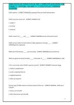 OSHA 510 EXAM NEWEST EXAM 2025 &vert; COMPLETE QUESTIONS AND CORRECT ANSWERS &vert; GRADED A&plus; &vert; LATEST EXAM &vert; VERIFIED ANSWERS&NewLine;