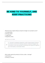 NJ REAL ESTATE EXAM QUESTIONS WITH 100&percnt; CORRECT ANSWERS&period;&period;&NewLine;&NewLine;