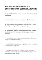 ASU CSE 240 ACTUAL CERTIFICATION&NewLine;PAPER UPDATED ACTUAL QUESTIONS&NewLine;WITH CORRECT ANSWERS