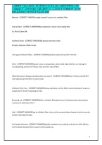 CARPET CLEANING TECHNICIAN EXAM &vert; QUESTIONS AND CORRECT ANSWERS &vert; GRADED A&plus; &vert; LATEST VERSION &vert; JUST RELEASED &vert; NEWEST EXAM 2025&NewLine;