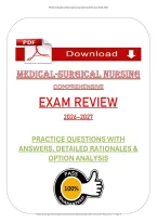 Medical-Surgical Nursing Exam Prep Bundle &lpar;PDF&rpar; &vert; &lpar;2026&rpar; Med-Surg Review Package